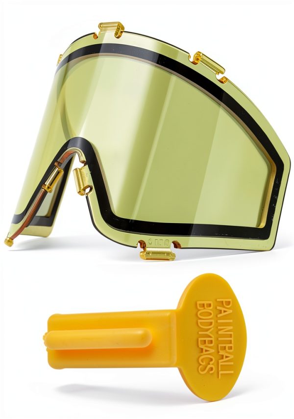 Paintball Body Bags Kore Outdoor Yellow Plastic Lens-3