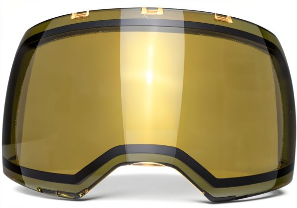 Empire Paintball Mask Lens Replacement Yellow Dual‑Pane Spherical Lens-0