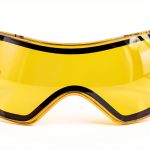 VForce Paintball Mask Lens Yellow Polycarbonate-0