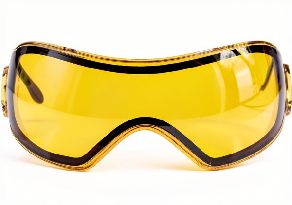 VForce Paintball Mask Lens Yellow Polycarbonate-0