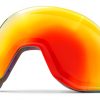 HK Army Paintball Mask Lens Scorch Red KLR Replacement Polycarbonate-0