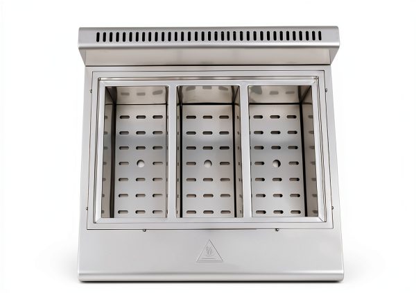Eapmic Gas 6-Hole Pasta Cooker Commercial LPG with 6 Baskets-3