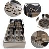 110V Commercial Pasta Cooker 6 Holes 1500W Electric Noodle Cooking Machine, 50-110? Stainless Steel Noodle Cooker Machine for Cafeterias, Restaurants, Food Stalls and More-4