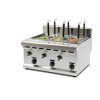 Commercial pasta cooker 6 baskets electric pasta pot/pasta cooker pasta machine oven pasta cooking tool dumplings with pasta strainer For home, restaurant, food stalls-2
