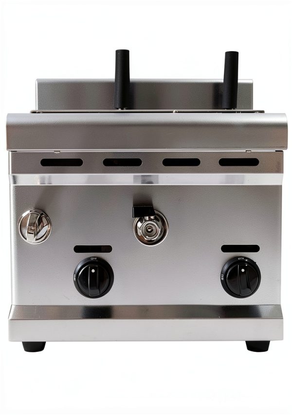 Eapmic Gas 6-Hole Pasta Cooker Commercial LPG with 6 Baskets-5