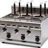 Eapmic Gas 6-Hole Pasta Cooker Commercial LPG with 6 Baskets-6