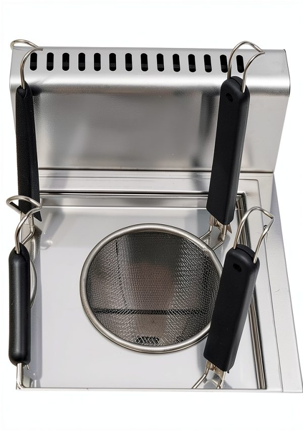 Commercial pasta cooker 6 baskets electric pasta pot/pasta cooker pasta machine oven pasta cooking tool dumplings with pasta strainer For home, restaurant, food stalls-7
