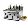 Commercial pasta cooker 6 baskets electric pasta pot/pasta cooker pasta machine oven pasta cooking tool dumplings with pasta strainer For home, restaurant, food stalls-3