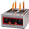 Electric Pasta Cooker TECHTONGDA 4 Hole 220V Stainless Steel-0