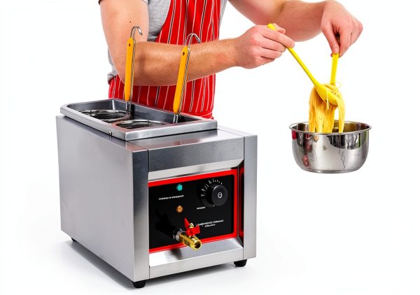 Commercial Pasta Cooker JIAWANSHUN 2‑Hole Stainless Steel Noodle-8