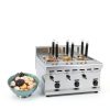 Commercial pasta cooker 6 baskets electric pasta pot/pasta cooker pasta machine oven pasta cooking tool dumplings with pasta strainer For home, restaurant, food stalls-4