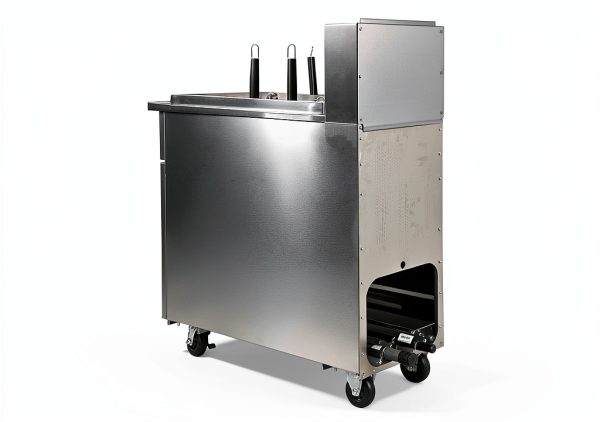 Commercial Gas Pasta Cooker, 70000 BTU, 11 Gallon Capacity, 6 Holes, Stainless Steel Construction PC11-1 ETL-5