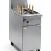 Commercial Gas Pasta Cooker, 70000 BTU, 11 Gallon Capacity, 6 Holes, Stainless Steel Construction PC11-1 ETL-1