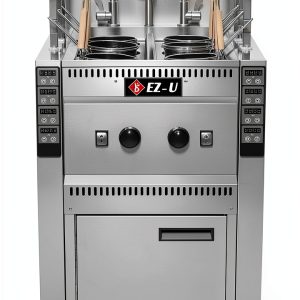 EZ-U Commercial Automatic Lifting Noodle Cooker 60 Gallon Stainless-0