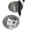 Commercial Pasta Cooker HinLIaDa 6-Hole Steel Gas Noodle Maker-4