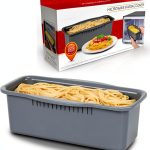 Perfect Life Ideas Microwave Pasta Cooker with Strainer Lid - No-Mess-0