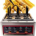 220V Commercial Pasta Cooker with 6 Noodle Filter Electric Pasta Cooking Machine Multifunctional Pasta Warmer Noodles Cooker 6KW for Cooking Dumplings NoodlesVegetables 30-110℃-0