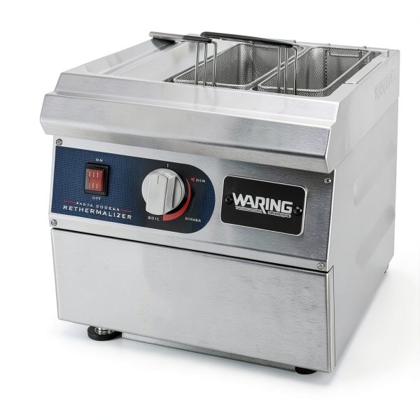 Waring Commercial Pasta Cooker WPC100 240V 3600W 6-20 Phase Plug-7