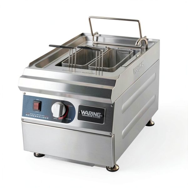 Waring Commercial Pasta Cooker WPC100 240V 3600W 6-20 Phase Plug-0