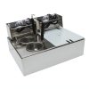 Pasta Cooking Machine 2-in-1 JARYANNIX Commercial 10L+10L Dual Basket-1