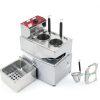 JIAWANSHUN Commercial Pasta Cooker with Adjustable Temp, Stainless-6