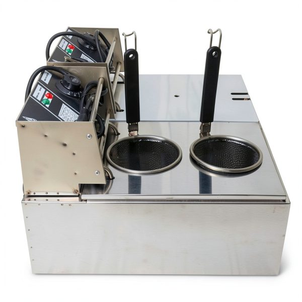 Pasta Cooking Machine 2-in-1 JARYANNIX Commercial 10L+10L Dual Basket-2