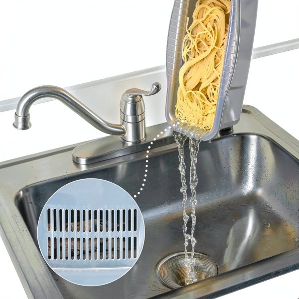 Perfect Life Ideas Microwave Pasta Cooker with Strainer Lid - No-Mess-4