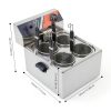 Electric Noodle Cooker Etoileshop Pasta Cooker 4 Baskets-5