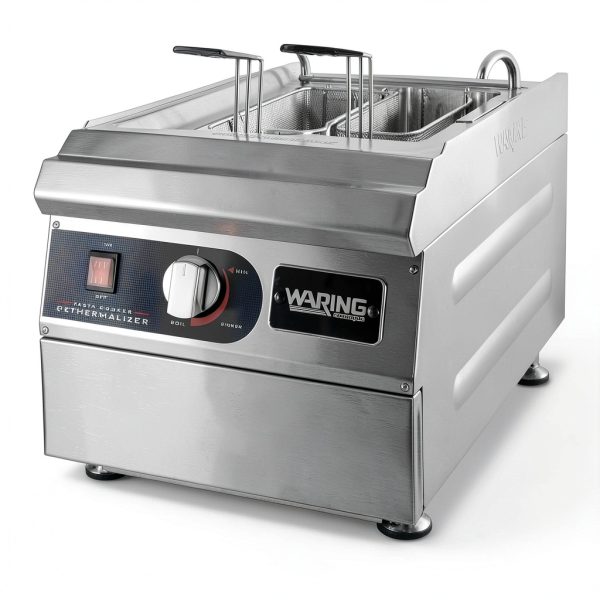Waring Commercial Pasta Cooker WPC100 240V 3600W 6-20 Phase Plug-6