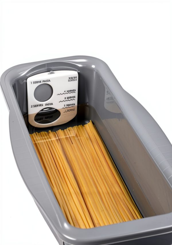 Perfect Life Ideas Microwave Pasta Cooker with Strainer Lid - No-Mess-3