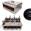 220V Commercial Pasta Cooker with 6 Noodle Filter Electric Pasta Cooking Machine Multifunctional Pasta Warmer Noodles Cooker 6KW for Cooking Dumplings NoodlesVegetables 30-110℃-5