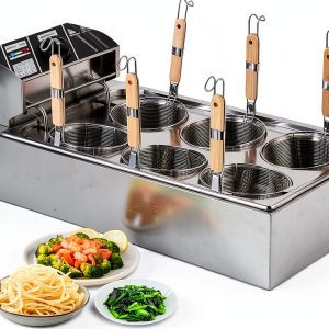 Commercial Pasta Cooker JIAWANSHUN Steel 6 Baskets-0