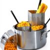 Winware 20 Qt Aluminum Pasta Cooker, Commercial Grade-2