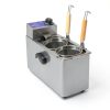 2 Holes Noodle Cooking Machine, 110V 1200W Commercial Pasta Cooker-6