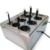220V Commercial Pasta Cooker with 6 Noodle Filter Electric Pasta Cooking Machine Multifunctional Pasta Warmer Noodles Cooker 6KW for Cooking Dumplings NoodlesVegetables 30-110℃-1